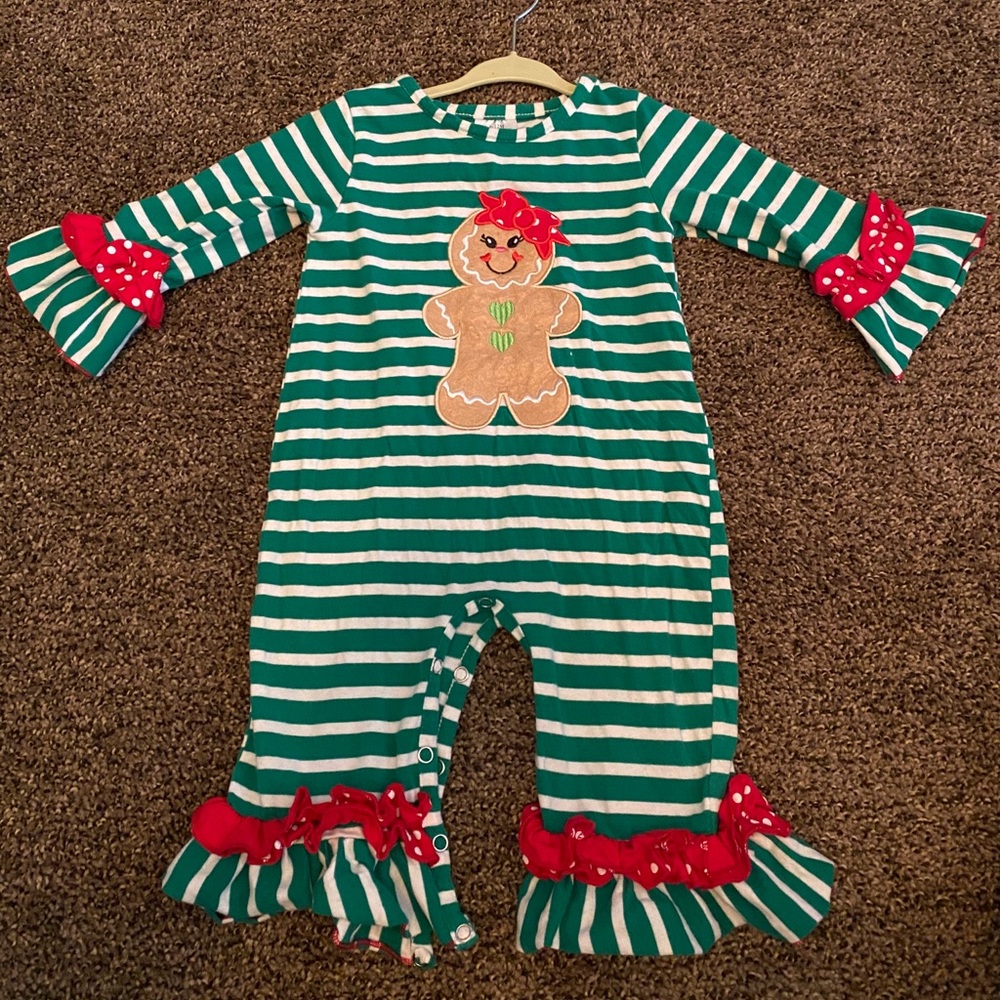 Gingerbread Romper